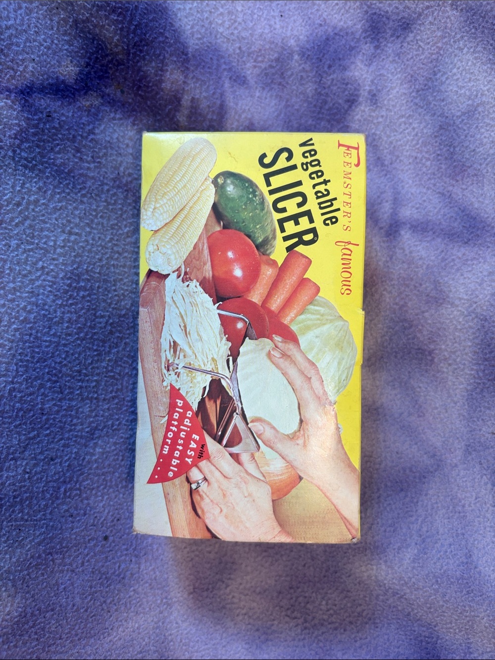 Flemster's Famous Vegetable Slicer - original Packaging and instructions